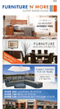 Mobile Screenshot of furniturenmore.com.au